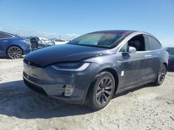 Salvage cars for sale at Arcadia, FL auction: 2018 Tesla Model X