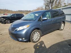 Toyota Vehiculos salvage en venta: 2017 Toyota Sienna XLE