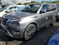 Flood-damaged cars for sale at auction: 2023 Nissan Armada Platinum