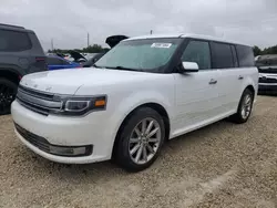 Flood-damaged cars for sale at auction: 2015 Ford Flex Limited