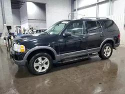 Salvage cars for sale at Ham Lake, MN auction: 2003 Ford Explorer XLT