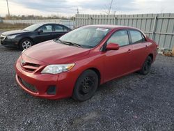 Salvage cars for sale at Ottawa, ON auction: 2012 Toyota Corolla Base