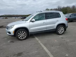 Volkswagen salvage cars for sale: 2017 Volkswagen Tiguan Wolfsburg