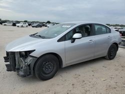 Honda salvage cars for sale: 2013 Honda Civic LX