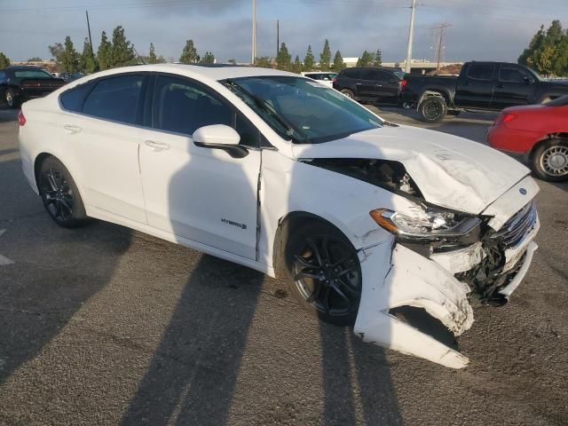 2018 Ford Fusion SE Hybrid