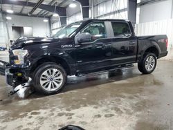 Salvage cars for sale at Ham Lake, MN auction: 2017 Ford F150 Supercrew