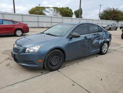 Salvage cars for sale at Oklahoma City, OK auction: 2012 Chevrolet Cruze LS