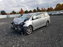 Toyota Sienna Sport salvage cars for sale: 2013 Toyota Sienna Sport