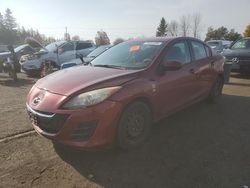 Vehiculos salvage en venta de Copart Ontario Auction, ON: 2010 Mazda 3 I