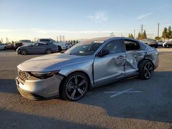 Salvage cars for sale at auction: 2023 Honda Accord Hybrid Sport