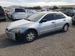 Honda salvage cars for sale: 2004 Honda Accord DX