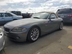 Salvage cars for sale at Riverview, FL auction: 2005 BMW Z4 2.5