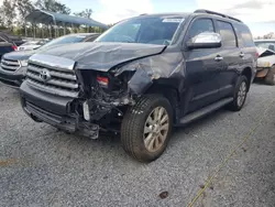 Toyota salvage cars for sale: 2016 Toyota Sequoia Platinum