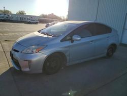 Salvage cars for sale at Sacramento, CA auction: 2014 Toyota Prius