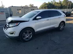 Ford Edge salvage cars for sale: 2015 Ford Edge Titanium