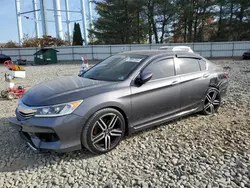 Salvage cars for sale at Windsor, NJ auction: 2017 Honda Accord Sport