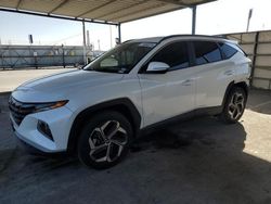 Salvage cars for sale at Anthony, TX auction: 2022 Hyundai Tucson SEL