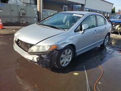 Honda salvage cars for sale: 2008 Honda Civic LX