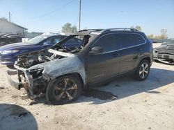 Salvage cars for sale at Pekin, IL auction: 2021 Jeep Cherokee Limited