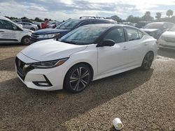 Salvage cars for sale at Riverview, FL auction: 2021 Nissan Sentra SR