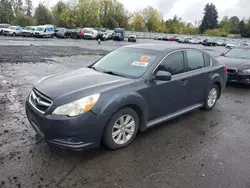 Salvage cars for sale at Portland, OR auction: 2011 Subaru Legacy 2.5I Premium