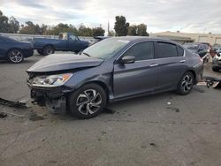 Salvage cars for sale from Copart Martinez, CA: 2017 Honda Accord LX