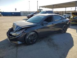 Salvage cars for sale from Copart Anthony, TX: 2021 Hyundai Elantra SEL