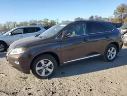 Salvage cars for sale at auction: 2013 Lexus RX 350 Base