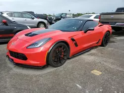 Chevrolet salvage cars for sale: 2017 Chevrolet Corvette Grand Sport 2LT