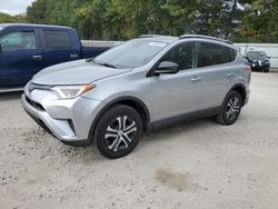 Salvage cars for sale from Copart North Billerica, MA: 2017 Toyota Rav4 LE