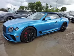 Salvage cars for sale at Riverview, FL auction: 2023 Bentley Continental GT Speed