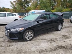 Salvage cars for sale at Candia, NH auction: 2018 Hyundai Elantra SE