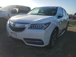 Salvage cars for sale at Riverview, FL auction: 2014 Acura MDX