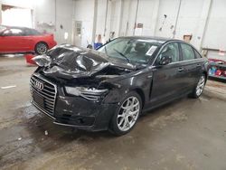 Carros salvage a la venta en subasta: 2016 Audi A6 Premium Plus