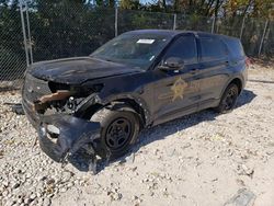 Salvage cars for sale at Cicero, IN auction: 2020 Ford Explorer Police Interceptor