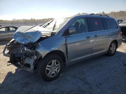 Salvage cars for sale at Fredericksburg, VA auction: 2007 Honda Odyssey EX