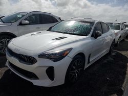 Salvage cars for sale at Riverview, FL auction: 2022 KIA Stinger GT Line