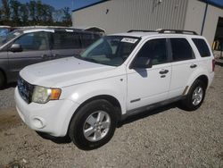 Salvage cars for sale at Spartanburg, SC auction: 2008 Ford Escape XLT