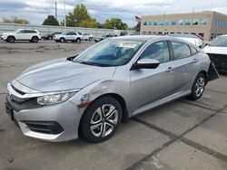 Salvage cars for sale at Littleton, CO auction: 2016 Honda Civic LX