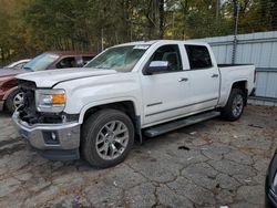 Salvage cars for sale at auction: 2014 GMC Sierra C1500 SLT