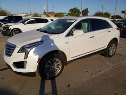 Salvage cars for sale at Oklahoma City, OK auction: 2017 Cadillac XT5 Luxury