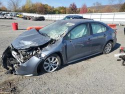 Salvage cars for sale from Copart Grantville, PA: 2022 Toyota Corolla LE