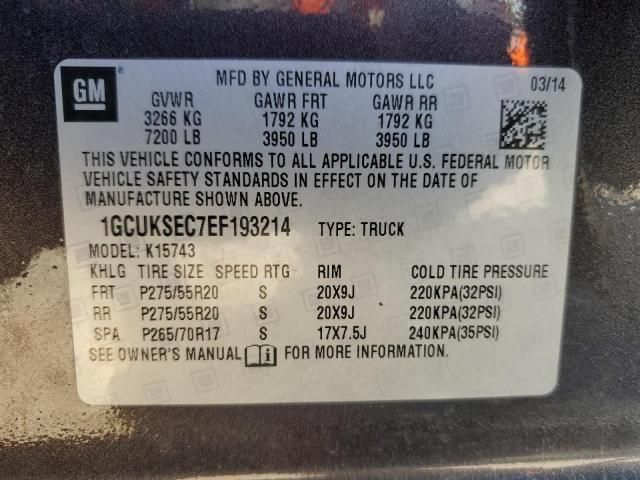 2014 Chevrolet Silverado K1500 LTZ