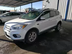 Ford salvage cars for sale: 2018 Ford Escape SE