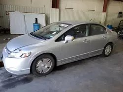 Salvage cars for sale from Copart Lufkin, TX: 2006 Honda Civic Hybrid