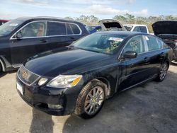 Salvage cars for sale at Arcadia, FL auction: 2007 Lexus GS 350