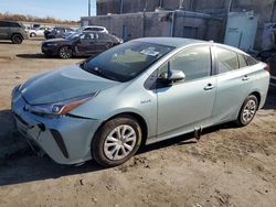 Salvage cars for sale at Fredericksburg, VA auction: 2022 Toyota Prius Night Shade