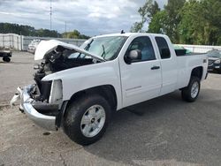 Chevrolet Silverado k1500 lt salvage cars for sale: 2012 Chevrolet Silverado K1500 LT