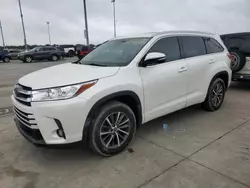 Toyota Highlander se Vehiculos salvage en venta: 2018 Toyota Highlander SE