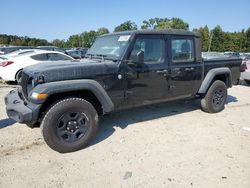 Salvage cars for sale at Hampton, VA auction: 2021 Jeep Gladiator Sport